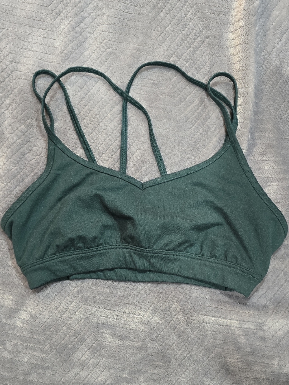 Gilly Hicks Forest Green Double-Strap Bralette